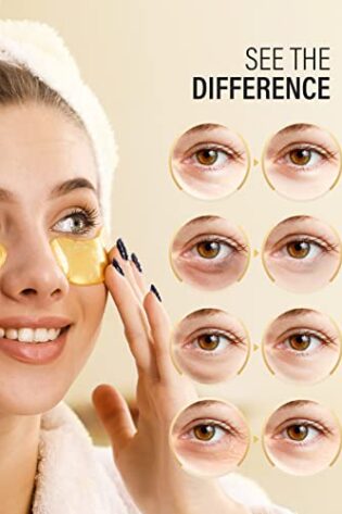 Maskiss 30-Pairs 24K Gold Under Eye Patches, Eye Mask, Eye Patches for Puffy Eyes, Eye Masks for Dark Circles and Puffiness, Collagen Skin Care Products - Image 5