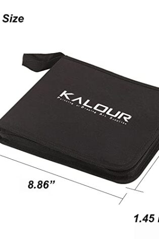 KALOUR 54-Pack Sketch Drawing Pencils Kit with Sketchbook,Include Graphite,Charcoal Pencils and Artists Tools,Pro Art Drawing Supplies for Adults Kids Beginners,ideal for Sketching Shading - Image 2